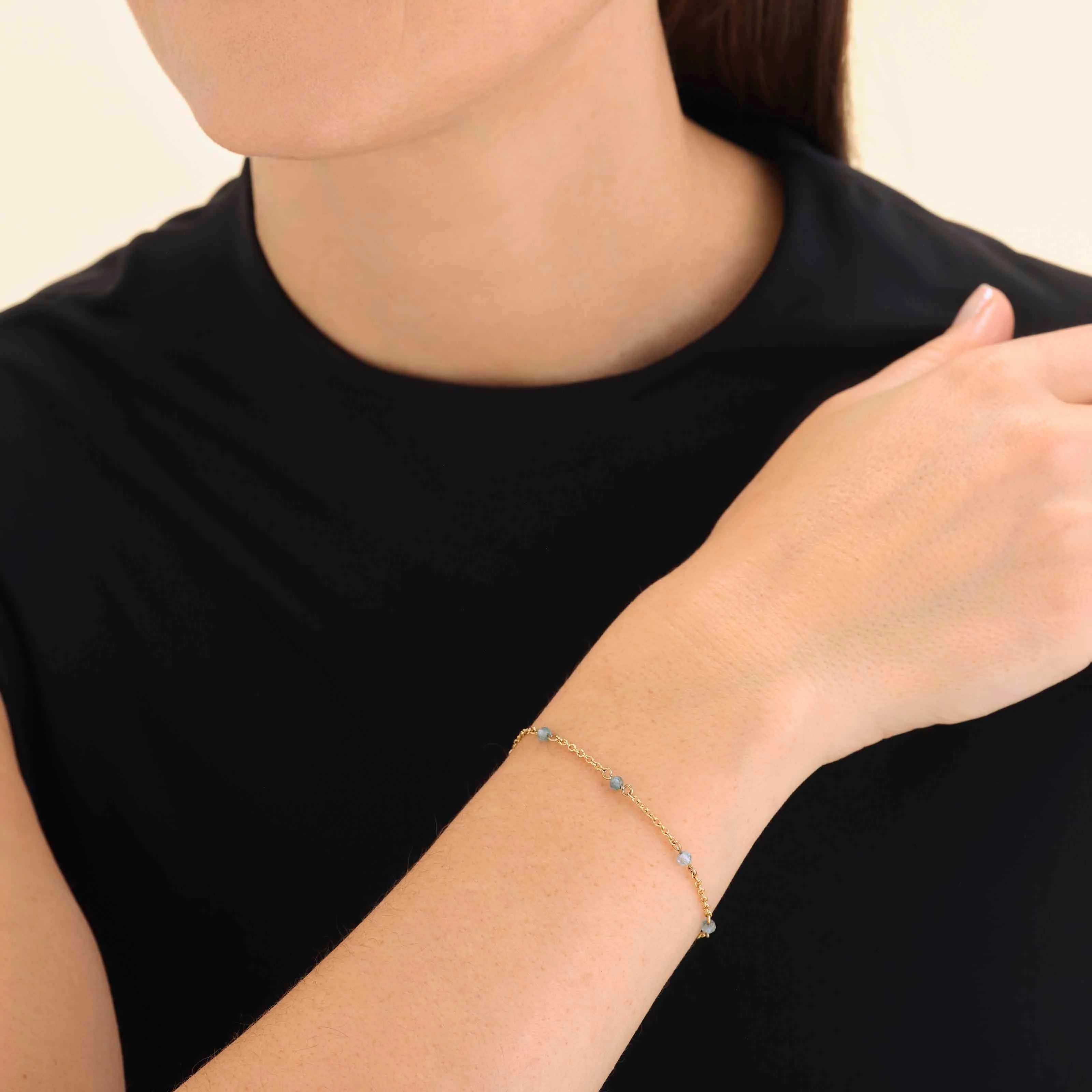 Blue Stone Bracelet - Image 2