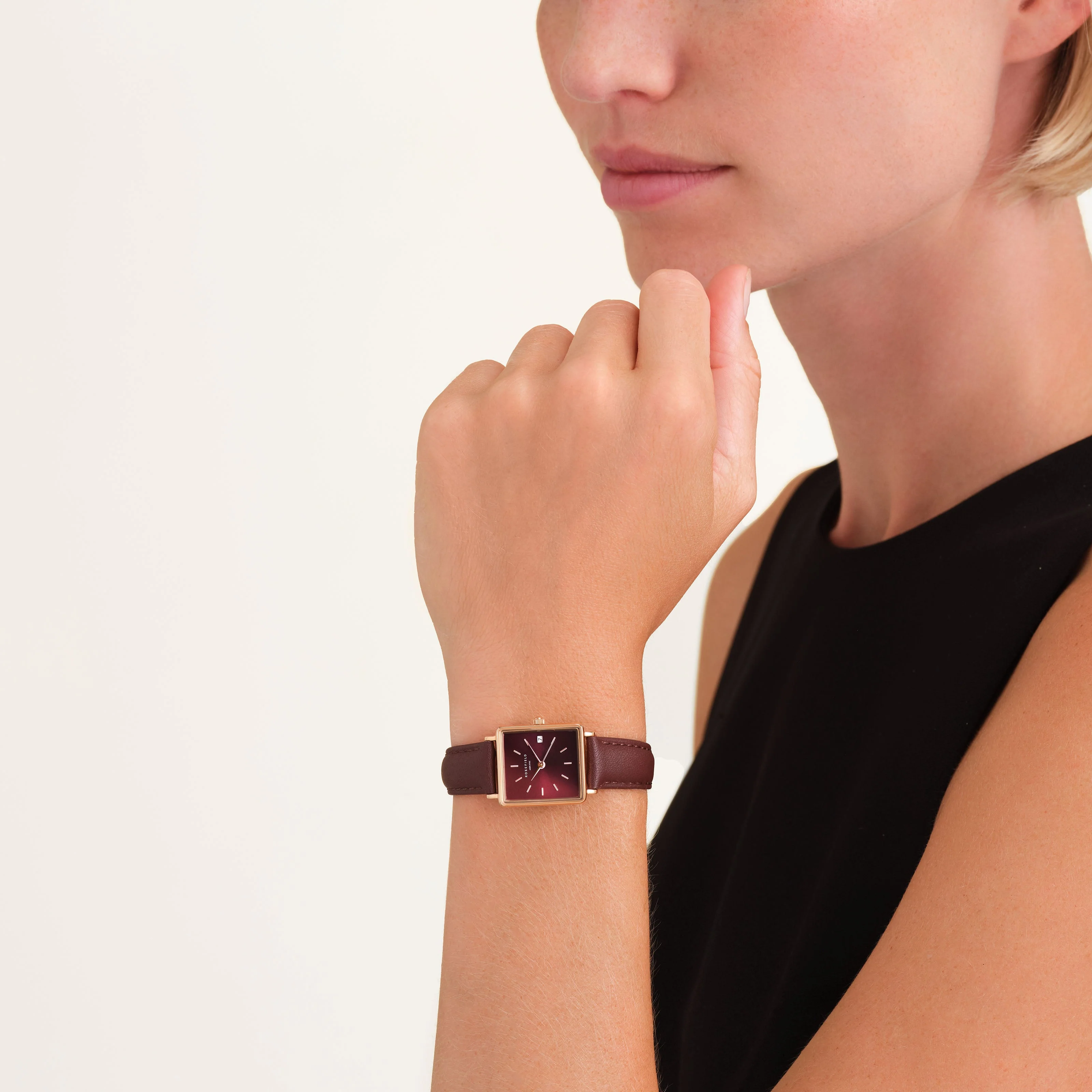 Boxy XS Dark Brown Leather - Image 2