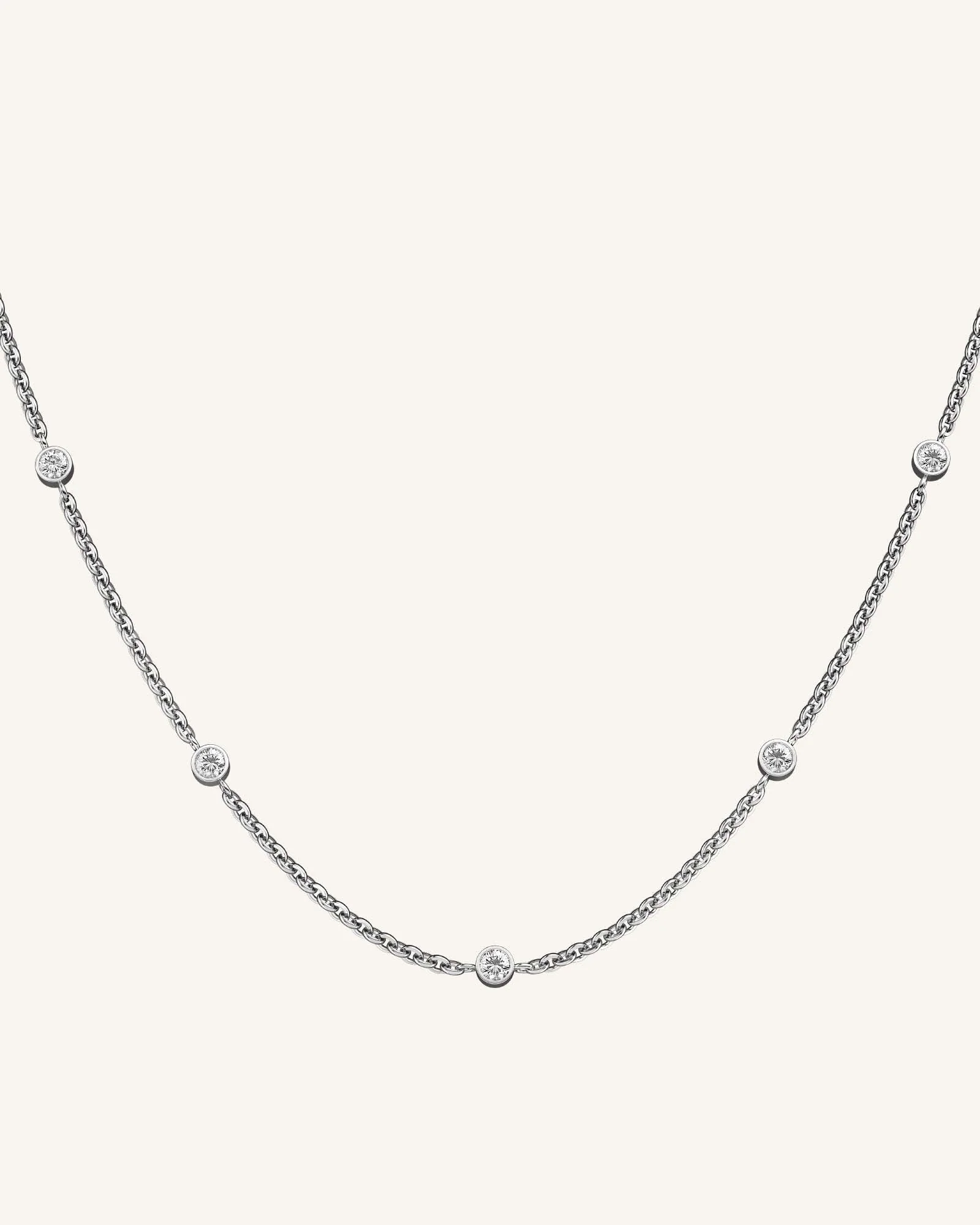 5 Birthstone Necklace - Image 3