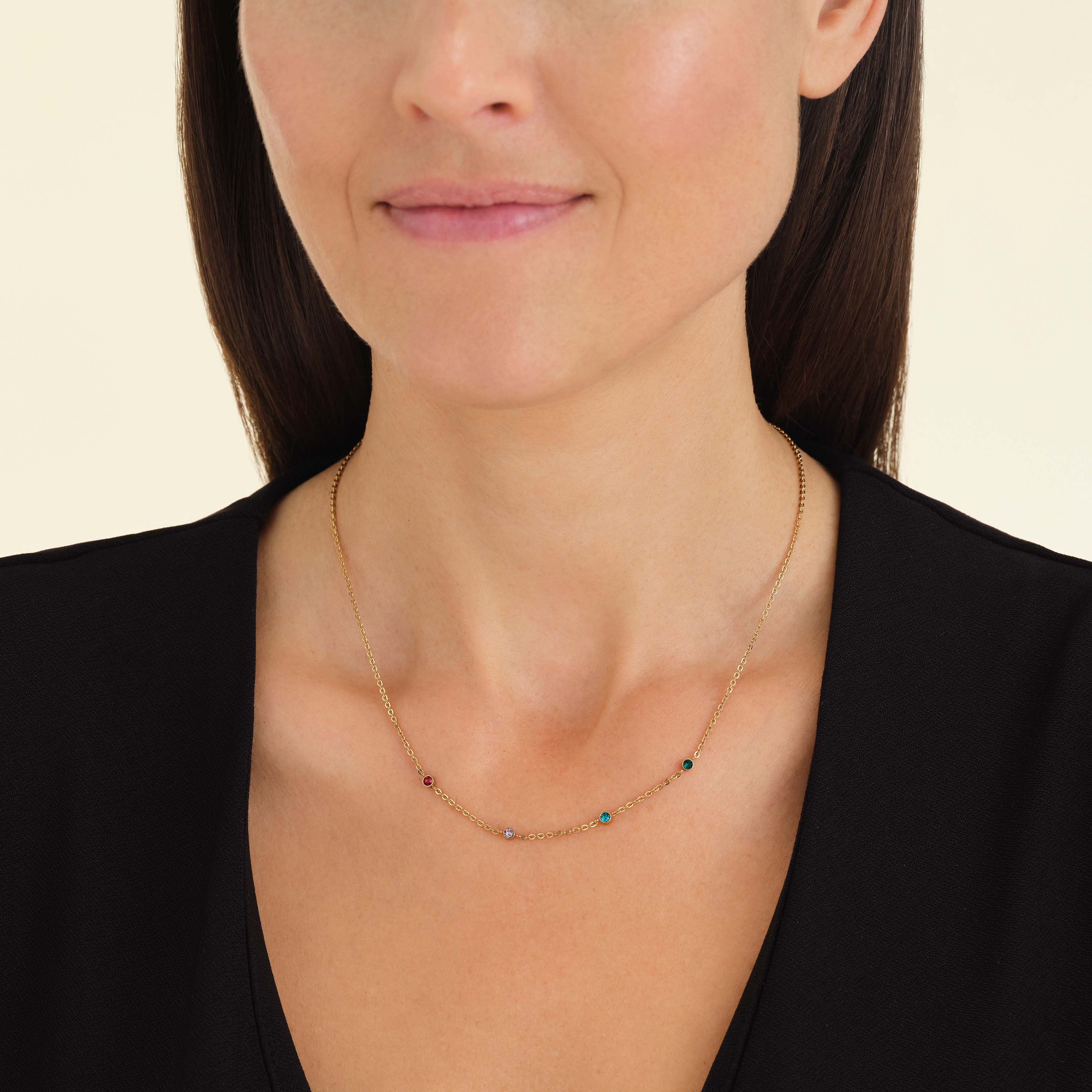 5 Birthstone Necklace - Image 7