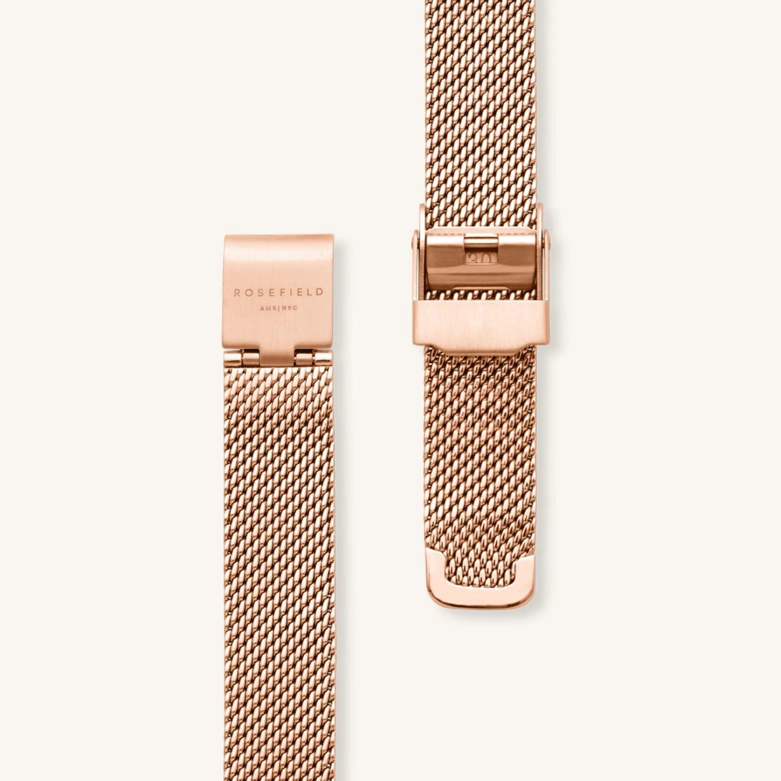 Octagon XS Mesh Rose Gold - Engraved - Image 3