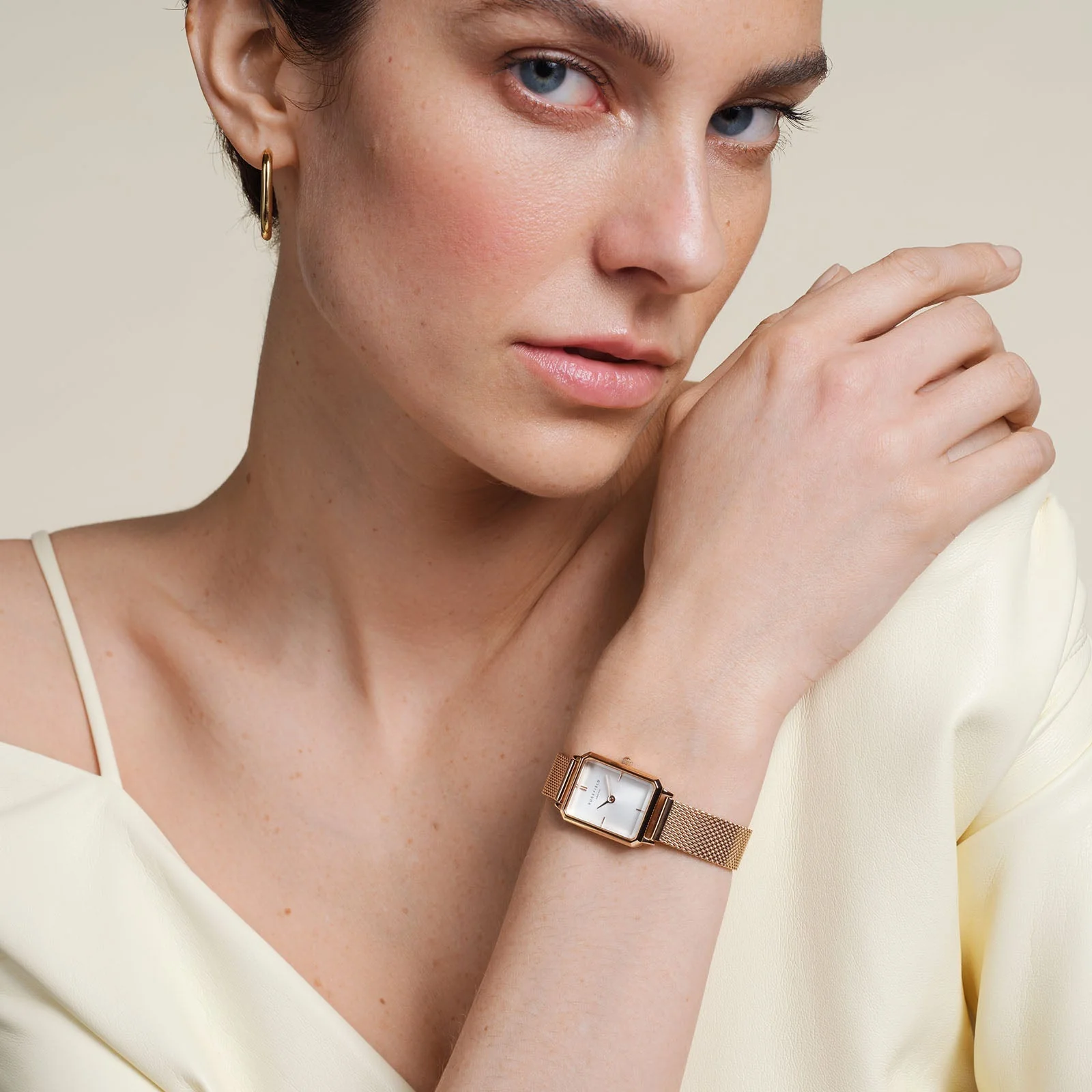Octagon XS Mesh Rose Gold - Engraved - Image 4