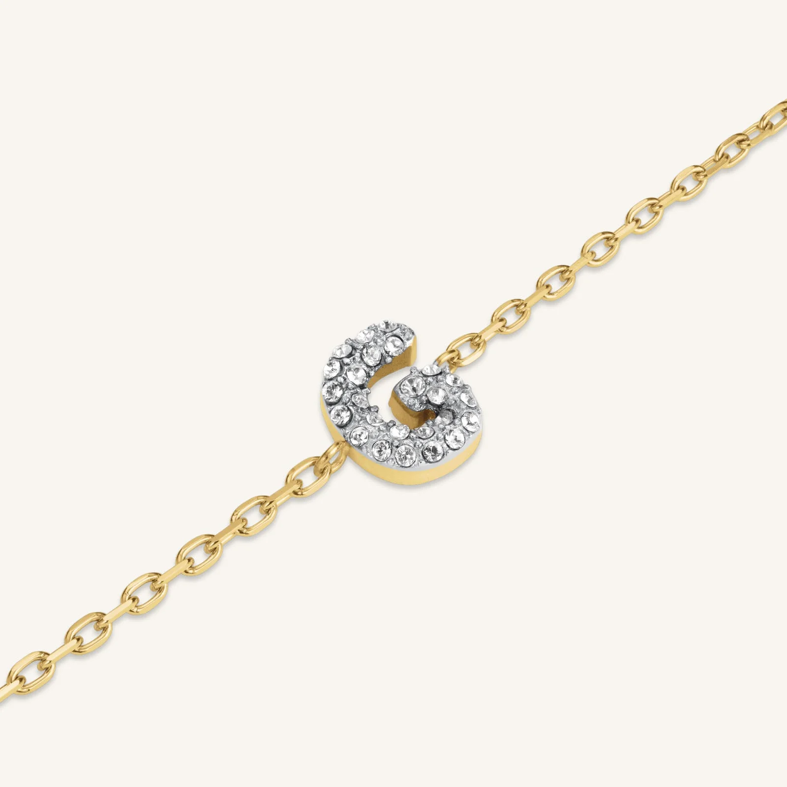 Crystal Letter G Bracelet - Image 3
