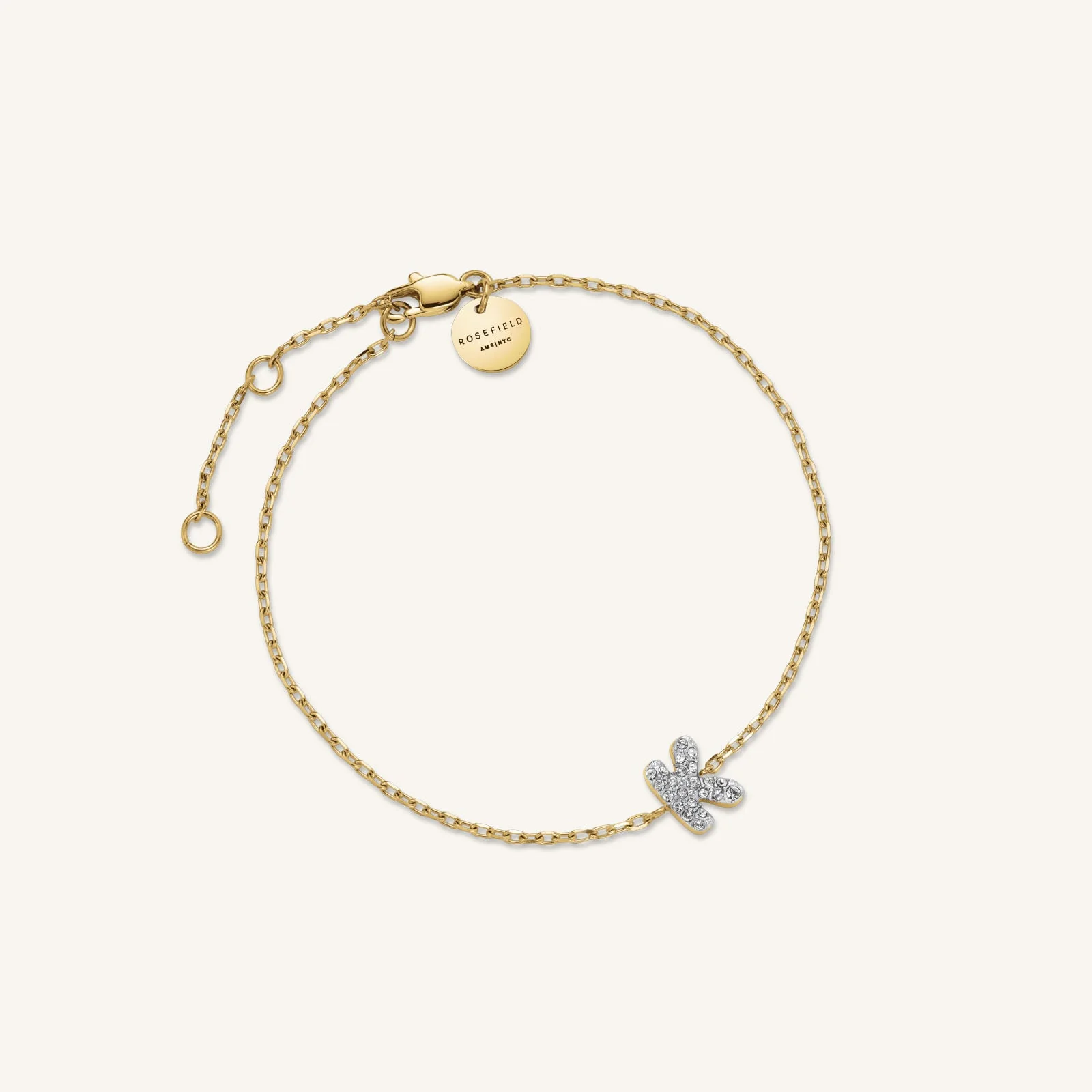Crystal Letter K Bracelet