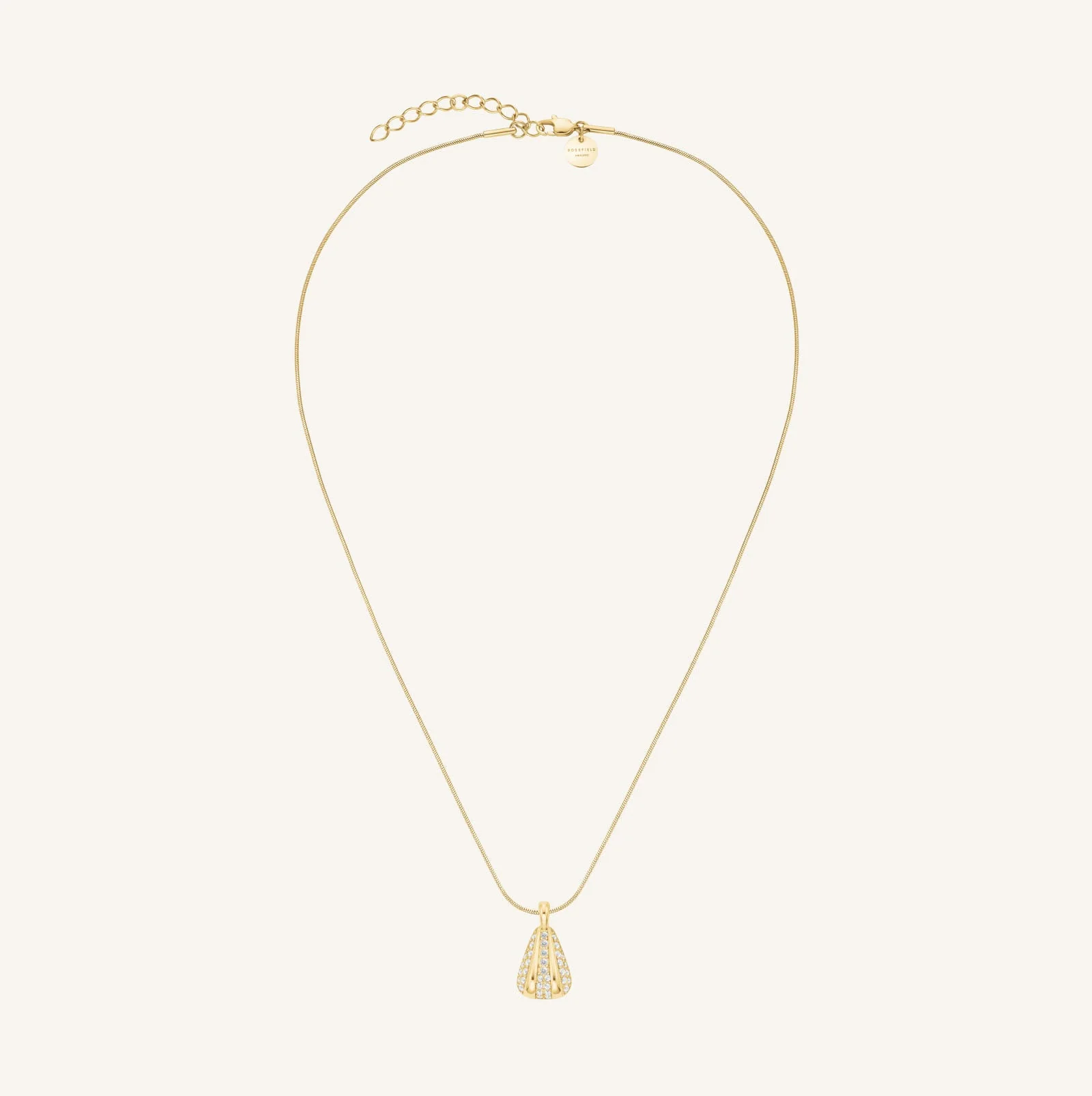 Pave Striped Necklace - Image 3