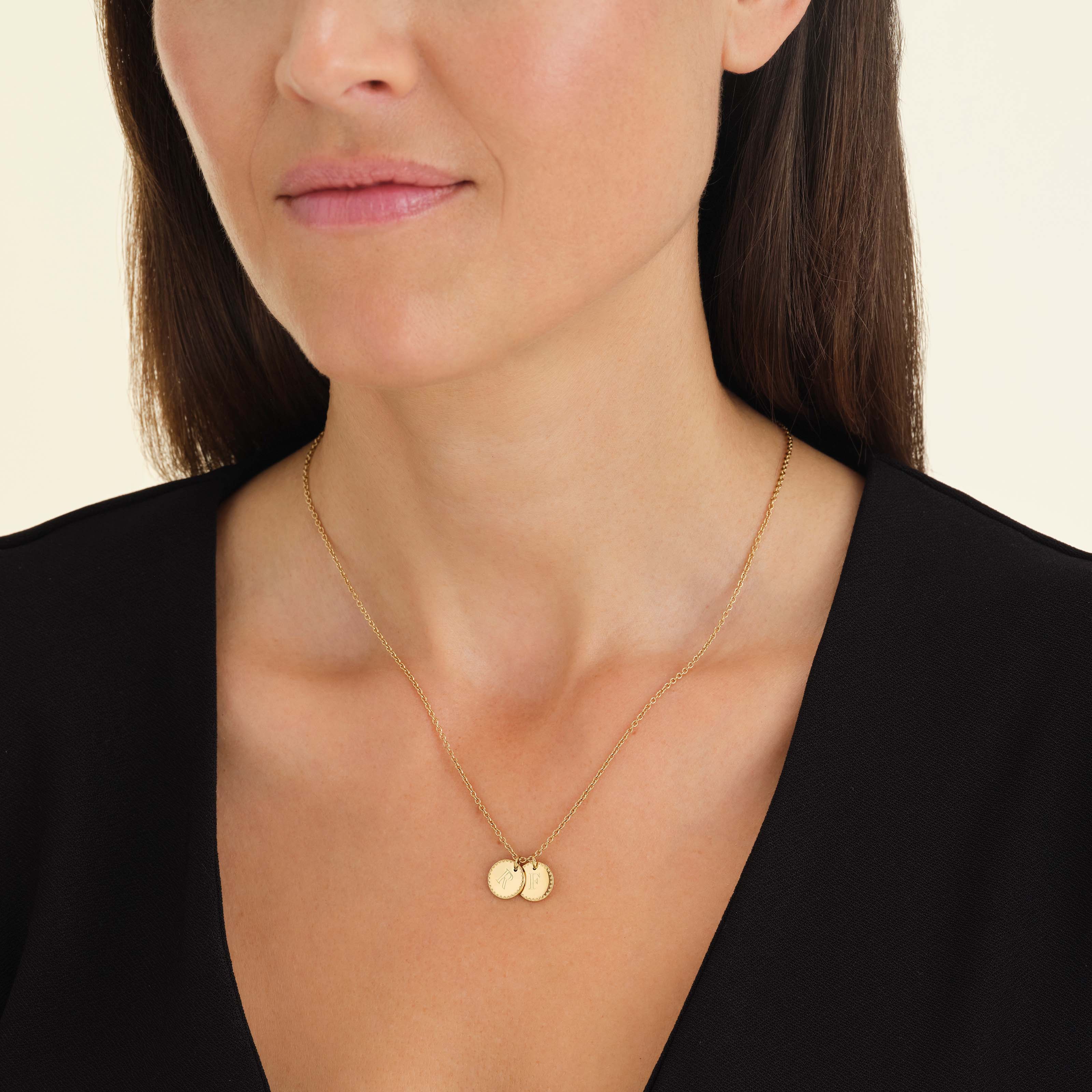 2 Coin Charm Necklace - Image 10