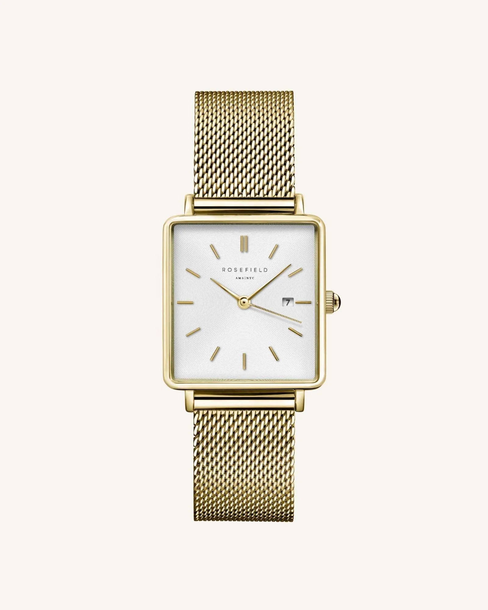 Boxy Gold Mesh - Engraved - Image 2
