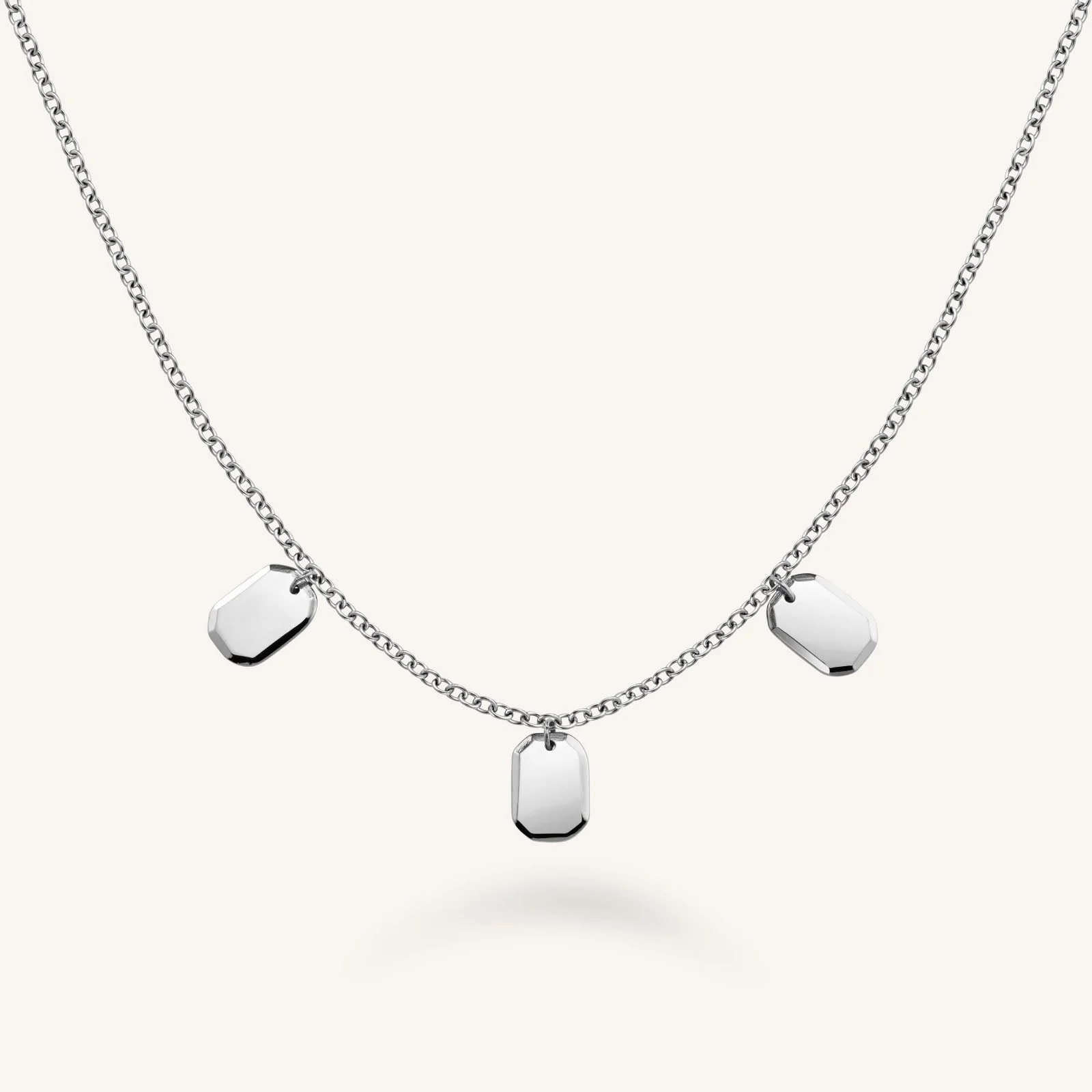 Triple Octagon Necklace - Image 2